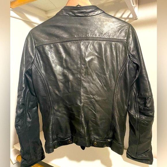 Danier Leather Biker Jacket - Picture 2 of 8